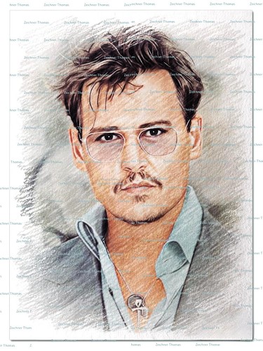 Johnny depp bc0 - 1, stampa