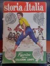 ALBUM DI FIGURINE - EDIZIONI LAMPO - STORIA D'ITALIA - 280/300 LEGGI INFRA