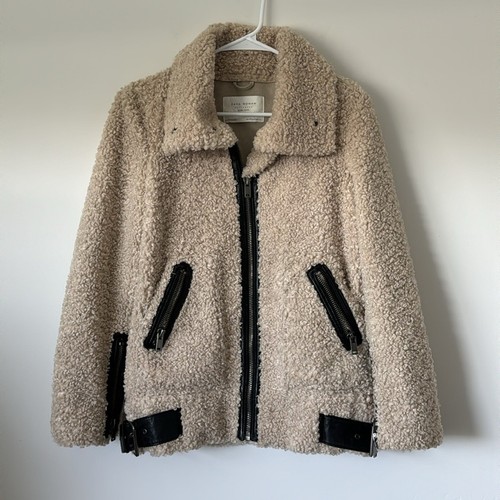 Zara teddy jacket - zara, xs