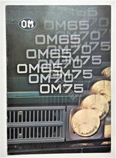 Brochure Camion Iveco - Autocarri Legeri OM 65/60, OM 65, OM 70, OM 75 - 1972