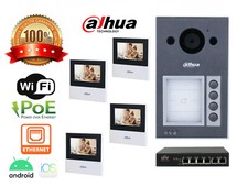 kit videocitofono 4 FAMIGLIE