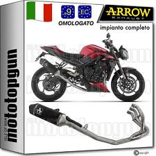 ARROW SCARICO COMPLETO HOM OPEN VEL NERO C TRIUMPH STREET TRIPLE 765 RS 2024 24