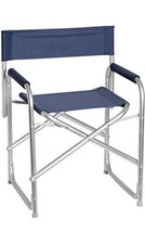 Sedia Regista Alluminio/Poly