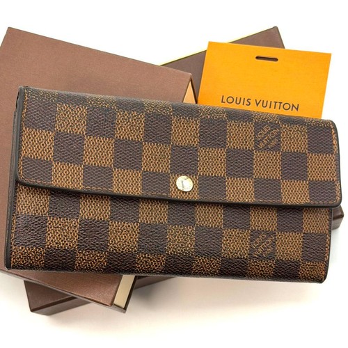 Louis vuitton damier - vuitton, ebene