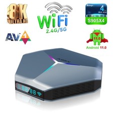 A95X F4 8K Android 11.0 TV Box