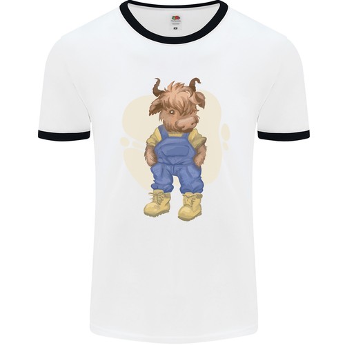 Neonato highland mucca - an,