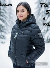 Giubbotto Piumino Blauer Donna con Brillantini Free Jacket  taglie S-M-L