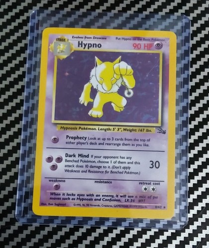 Hypno fossil holo - lp, 8/62