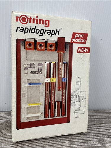 Rotring rapidograph set - rapidograph, f