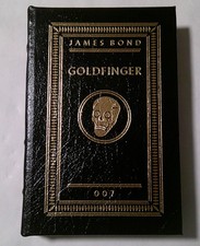 Ian Fleming JAMES BOND GOLDFINGER Easton Press 2005 Luxury Book LEATHER Limited