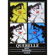 manifesto QUERELLE DE BREST fassbinder nero brad davis andy warhol W21