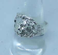 ANELLO LEONE ARGENTO 925 LION RING STERLING SILVER  