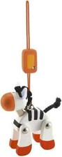 TRUDI SEVI 81825 ZEBRA JUVENTUS HIPANIMALS PORTACHIAVI IN LEGNO NUOVO 8 cm