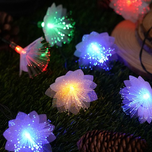 Led fibra ottica fiore - 3m,
