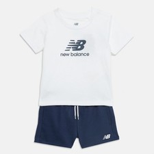 STACKED LOGO TEE END FT SHORT