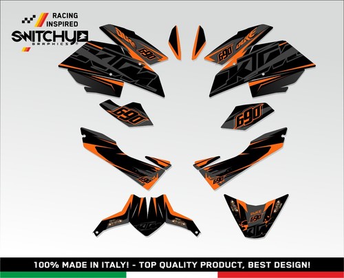 Kit adesivi grafiche ktm duke - kit,