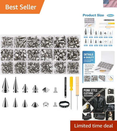 455pcs kit punte - punte, e