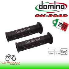 Manopole Stradali Domino XM2 Tommaselli Moto Scooter Minimoto Gp nero grigio
