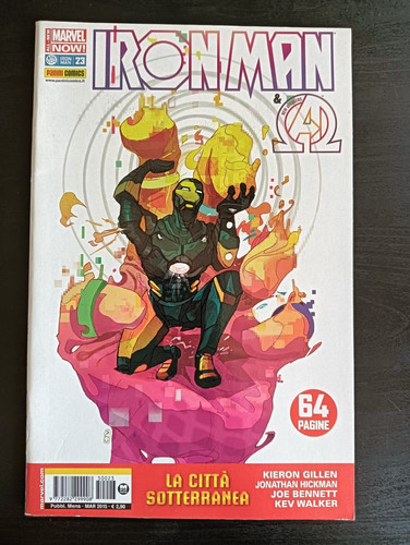 Fumetto marvel now - iron, man