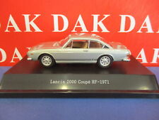 Die cast 1/43 Modellino Auto Lancia 2000 Coupe HF 1971 grigio acciaio Starline
