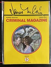 Fumetto CRIMINAL MAGAZINE 4 LUGLIO 2013 - EDIZIONI DEL CERCHIO GIALLO