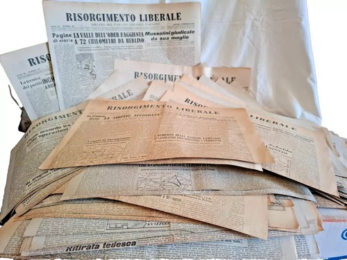 Lotto vecchi giornali - vecchi,