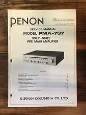 Denon PMA-737 Amplificatore
