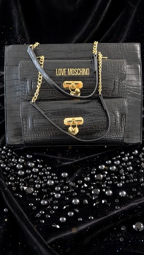 Love moschino bag jc4069 black - love,
