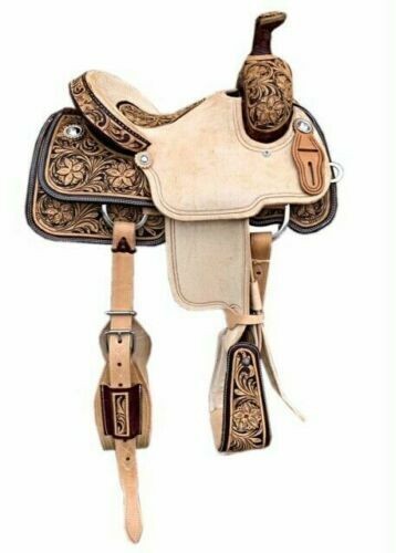 Sella western premium pelle - in,