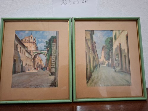 Coppia quadretti antichi - coppia,