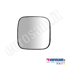 VETRO SPECCHIO GRANDANGOLO DX SX PER MERCEDES ATEGO II AXOR II TERMICO 192X186