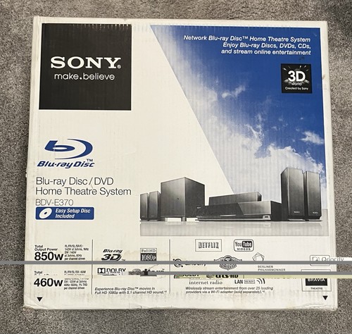 Sony bdv e370 blu ray - blu-ray, home