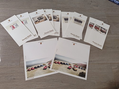 Set porsche 993 brochure - set,