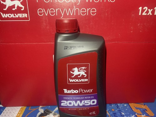 Olio motore wolver 20w50 - olio,