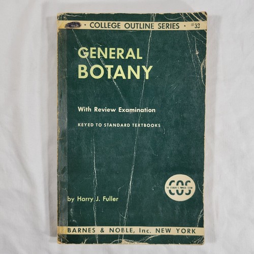 General botany paperback book - general,