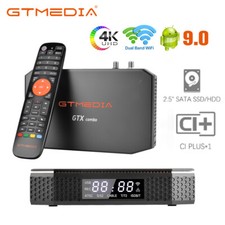 DVB-S2/T2/Cavo Ricevitore Satellitare Android Smart TV BOX Ricevitore CI PLUS + HDD