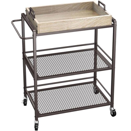 Carrello cucina metallo con - carrello,