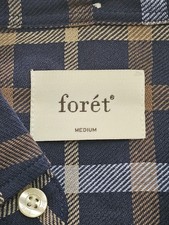 camicia a righe uomo Forét