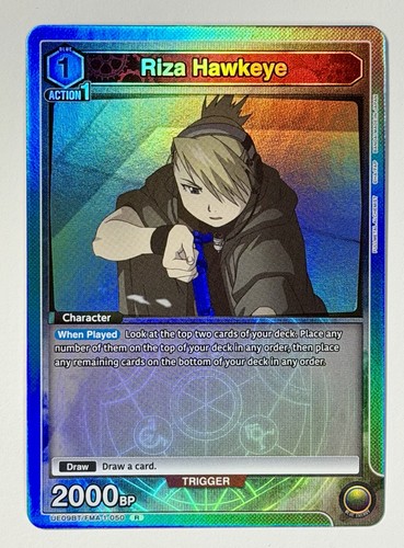 Union arena tcg - fma:, occhio