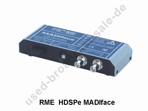 Rme hdspe madiface 128 canali - hdspe,