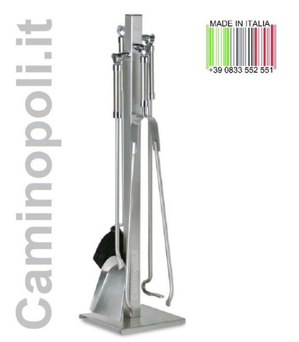 Set attrezzi camino - ,