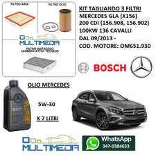 TAGLIANDO 3 FILTRI BOSCH OLIO