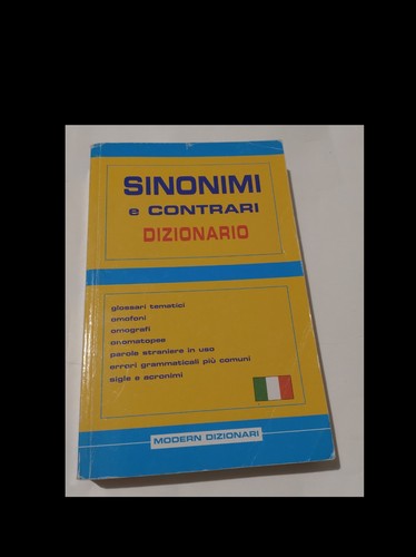 Dizionario sinonimi contrari - dizionario,