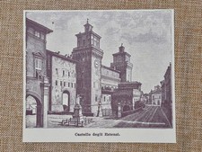 Ferrara nell'800 Castello