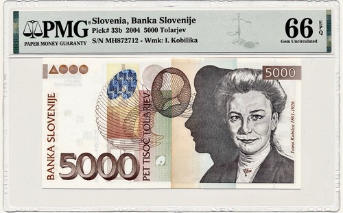 Banconota slovenia 5000 - banconota,