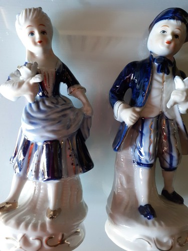 Ceramic figurines couple - 2,