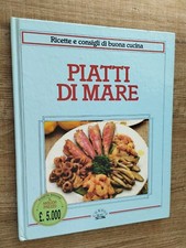 LIBRO Vintage PIATTI DI MARE RICETTE E CONSIGLI 1* Edizione CORDON BLEU 1988