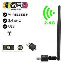 Mini Adattatore USB PC WiFi 900Mbps Antenna Chiavetta Wireless 2.4GHz