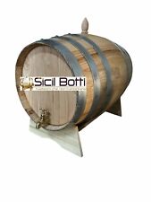 Botte in legno di castagno 20 litri, con rubinetto di ottone, OFFERTA!!!