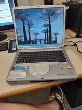 Notebook Portatile Vintage Packard Bell igo3000 Win XP CPU Athlon XP CON DIFETTI